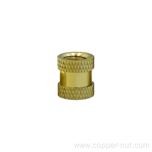 Customized OEM M2 brass knurled insert nut